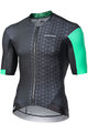 MONTON Cyklistický dres s krátkym rukávom - EAGOL - čierna/zelená