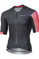 MONTON Cyklistický dres s krátkym rukávom - EAGOL - červená/čierna