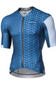 MONTON Cyklistický dres s krátkym rukávom - EAGOL - modrá/šedá