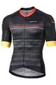 MONTON Cyklistický dres s krátkym rukávom - CAMAIORE - čierna/červená