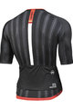 MONTON Cyklistický dres s krátkym rukávom - GESSATO - červená/čierna