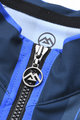 MONTON Cyklistický dres s krátkym rukávom - GESSATO - modrá