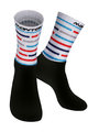 Monton Cyklistické ponožky klasické - SUSTAR - modrá/čierna