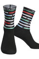 Monton Cyklistické ponožky klasické - SUSTAR - čierna/zelená