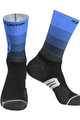 Monton Cyklistické ponožky klasické - VALLS 2  - čierna/modrá