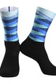 MONTON Cyklistické ponožky klasické - SILVERYO - modrá