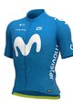 ALÉ Cyklistický dres s krátkym rukávom - MOVISTAR 2021 PR-R - svetlo modrá