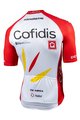 NALINI Cyklistický dres s krátkym rukávom - COFIDIS 2020 - červená/biela