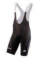 NALINI Cyklistické nohavice krátke s trakmi - B. VICTORIOUS 2021 - čierna