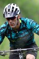 NALINI Cyklistický dres s dlhým rukávom letný - AIS HILL MTB - čierna/zelená