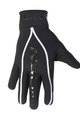 NALINI Cyklistické rukavice dlhoprsté - NEW PURE MID - čierna