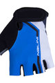 NALINI Cyklistické rukavice krátkoprsté - AIS SALITA  - biela/modrá/čierna