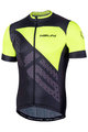 NALINI Cyklistický dres s krátkym rukávom - AIS VITTORIA 2.0 - čierna/žltá