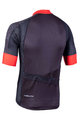 NALINI Cyklistický dres s krátkym rukávom - AIS VELOCITA 2.0 - čierna/červená