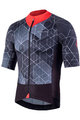 NALINI Cyklistický dres s krátkym rukávom - AIS STELVIO 2.0 - červená/čierna