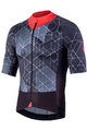 NALINI Cyklistický dres s krátkym rukávom - AIS STELVIO 2.0 - červená/čierna