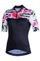 NALINI Cyklistický dres s krátkym rukávom - AIS MODERNA 2.0 LADY - ružová/čierna