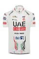 PISSEI Cyklistický dres s krátkym rukávom - UAE TEAM EMIRATES 2024 KIDS - čierna/biela/červená