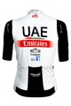 PISSEI Cyklistický dres s krátkym rukávom - UAE TEAM EMIRATES 23 - biela/čierna/červená