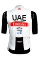 PISSEI Cyklistický dres s krátkym rukávom - UAE TEAM EMIRATES 23 - biela/červená/čierna