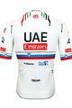 PISSEI Cyklistický dres s krátkym rukávom - UAE TEAM EMIRATES SLOVENIAN 2024 - biela/červená