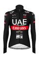 PISSEI Cyklistický dres s dlhým rukávom zimný - UAE TEAM EMIRATES 23 - čierna/červená/biela