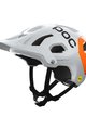 POC Cyklistická prilba - TECTAL RACE MIPS NFC - biela/oranžová