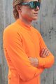 POC Cyklistický dres s dlhým rukávom zimný - RADIANT - oranžová