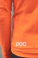POC Cyklistický dres s dlhým rukávom zimný - RADIANT - oranžová