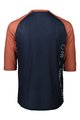 POC Cyklistický dres s krátkym rukávom - MTB PURE 3/4 - modrá/oranžová