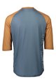 POC Cyklistický dres s krátkym rukávom - MTB PURE 3/4 - oranžová/modrá