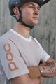 POC Cyklistický dres s krátkym rukávom - MTB PURE - béžová/biela