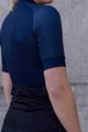 POC Cyklistický dres s krátkym rukávom - ESSENTIAL ROAD LADY - čierna/modrá