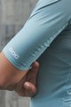 POC Cyklistický dres s krátkym rukávom - PRISTINE LADY - svetlo modrá