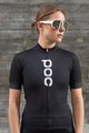 POC Cyklistický dres s krátkym rukávom - ESSENTIAL ROAD LADY - čierna