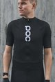 POC Cyklistický dres s krátkym rukávom - ESSENTIAL ROAD LOGO - čierna