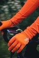 POC Cyklistické rukavice dlhoprsté - AVIP LONG - oranžová