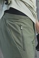 POC Cyklistické nohavice krátke bez trakov - ESSENTIAL ENDURO - zelená