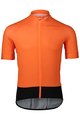 POC Cyklistický dres s krátkym rukávom - ESSENTIAL ROAD - oranžová/čierna