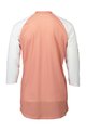 POC Cyklistický dres s krátkym rukávom - MTB PURE 3/4 LADY - biela/ružová