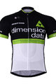 BONAVELO Cyklistický dres s krátkym rukávom - DIMENSION DATA 2017 - čierna/zelená/biela