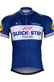 BONAVELO Cyklistický dres s krátkym rukávom - QUICKSTEP 2018 - modrá/biela