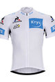 BONAVELO Cyklistický dres s krátkym rukávom - TOUR DE FRANCE  - biela