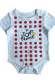 detské body - TOUR DE FRANCE II  - červená/biela