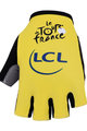 BONAVELO Cyklistické rukavice krátkoprsté - TOUR DE FRANCE - žltá