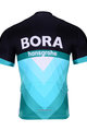 BONAVELO Cyklistický dres s krátkym rukávom - BORA 2019 - čierna/zelená