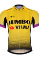 BONAVELO Cyklistický dres s krátkym rukávom - JUMBO-VISMA 2019 - žltá