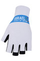 BONAVELO Cyklistické rukavice krátkoprsté - ISRAEL 2020 - modrá/biela