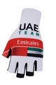 BONAVELO Cyklistické rukavice krátkoprsté - UAE 2020 - biela