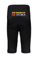 BONAVELO Cyklistické nohavice krátke bez trakov - JUMBO-VISMA '20 KIDS - čierna